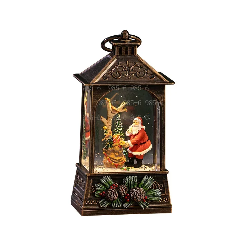 Birthday Gifts Crystal Lantern Music Box Home Decor Christmas Festive Ornaments Crystal Lights