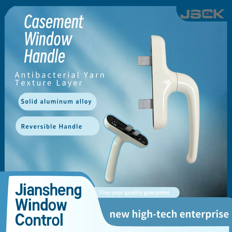 Aluminum Alloy Bidirectional Fork Latch Handle Large Ergonomic Grip for Aluminum Doors/Windows Durable Anti-Rust Sleek Aesthetic