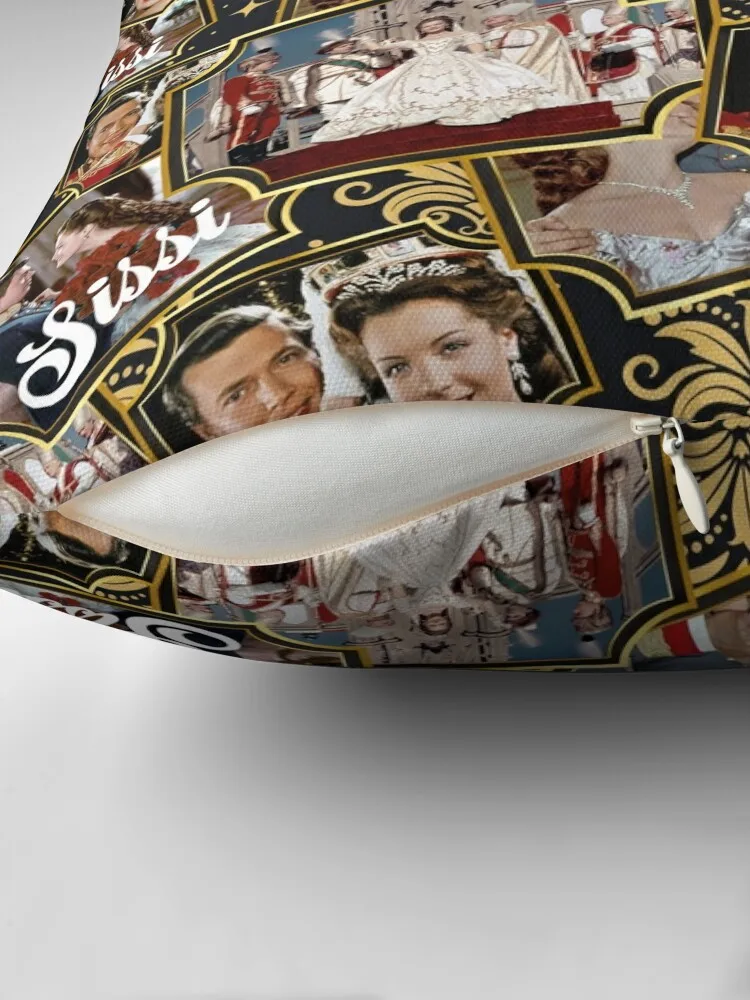 Sissi, Romy Schneider, film, 50s bantal lempar ornamen natal 2024 sarung bantal dekoratif