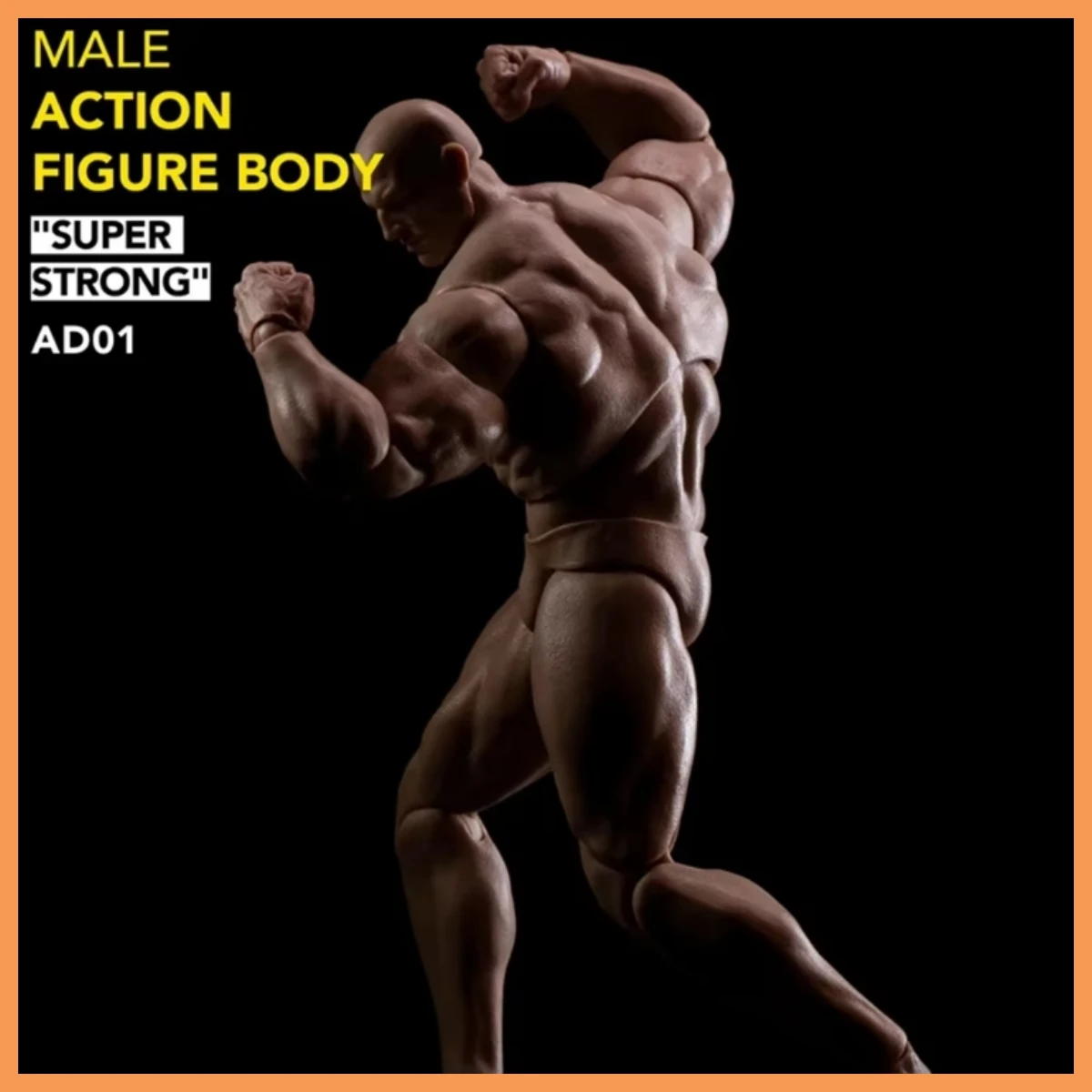 

MUFF TOYS AD01 1/12 Scale European American Comics Male Muscle Strong Super Movable Joints Body Fit 6inch Action Figure