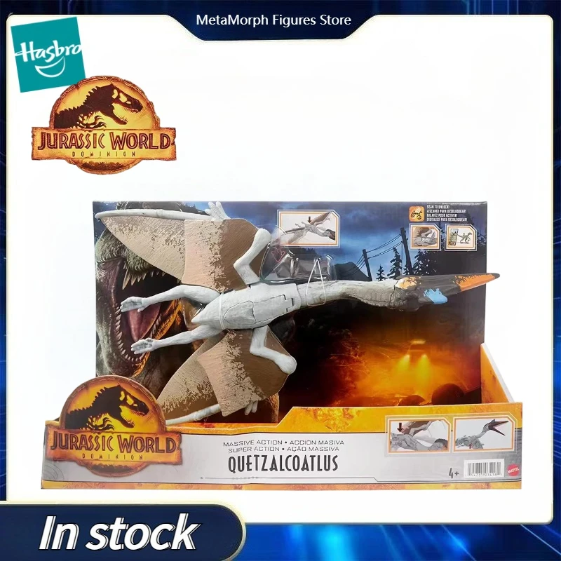 Figura de acción original de MATTEL Jurassic World Dominion, modelo de juguete de acción del Quetzalcoatlus, colección.