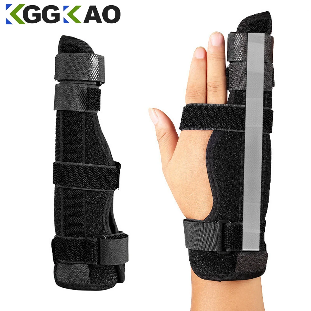 

1Pcs Adjustable Compression Finger Holder Protector Brace Sports Wrist Thumbs Hands Arthritis Splint Support Protective Guard