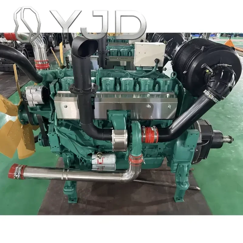 WD12 618 Diesel Engine Industrial Power Assembly Clutch Iron Material for Diesel Generator
