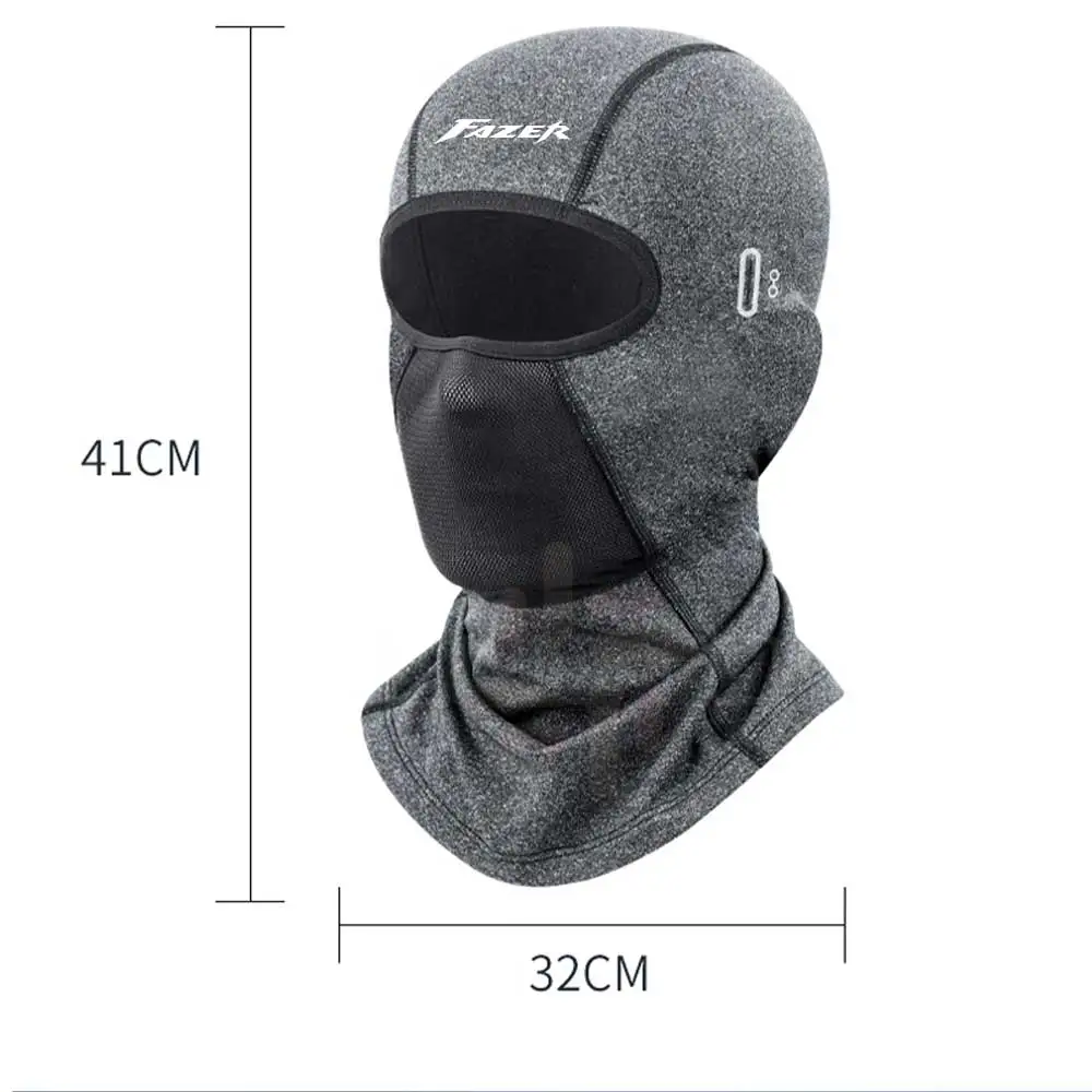 Voor Yamaha Fazer Winter Fleece Fietsen Caps Warm Outdoor Skiën Fietsen Caps Helm Liner Zweetafvoerend Cap Hardloophoeden Voor