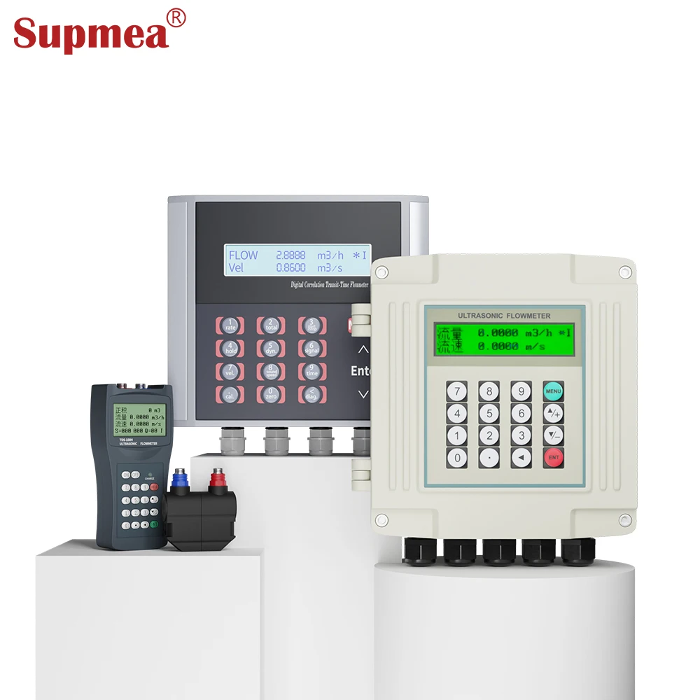 High Precision Digital Output Flow Rate Measurement Wall-mounted Ultrasonic Flow Meter