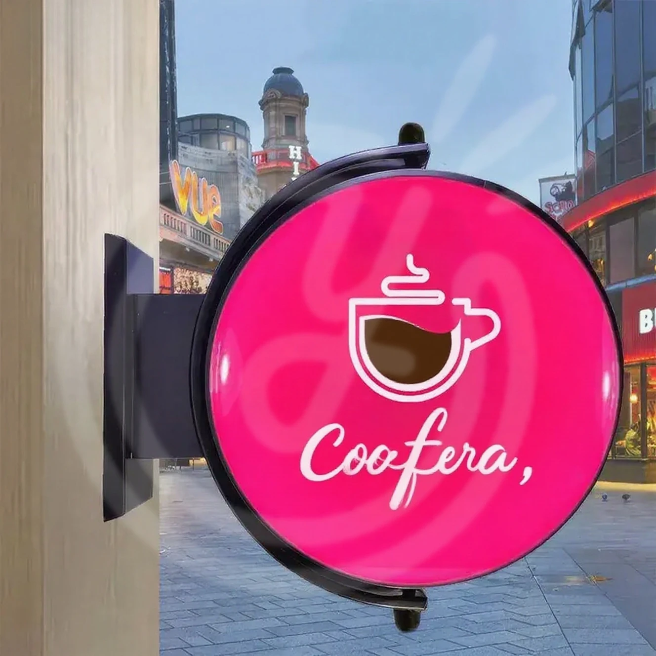 Пользовательский светодиодный знак с логотипом, акриловый свет, неоновый яркий светящийся уличный буквенный настенный бизнес-металлический ящик, домашняя реклама, вывеска с буквами