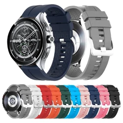 Soft Silicone Strap For Xiaomi Watch S3/S2 46mm 42mm/S1 Pro Active Bands Watch color 2 22mm Sport Bracelet Wristband Belt Correa