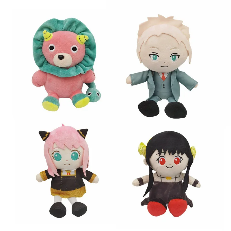 SPY FAMILY Anime Peripheral Kawaii Stuffed Toy Anya Forger Yor Loid Plush Doll Cartoon Peripheral Collectible Holiday Gift