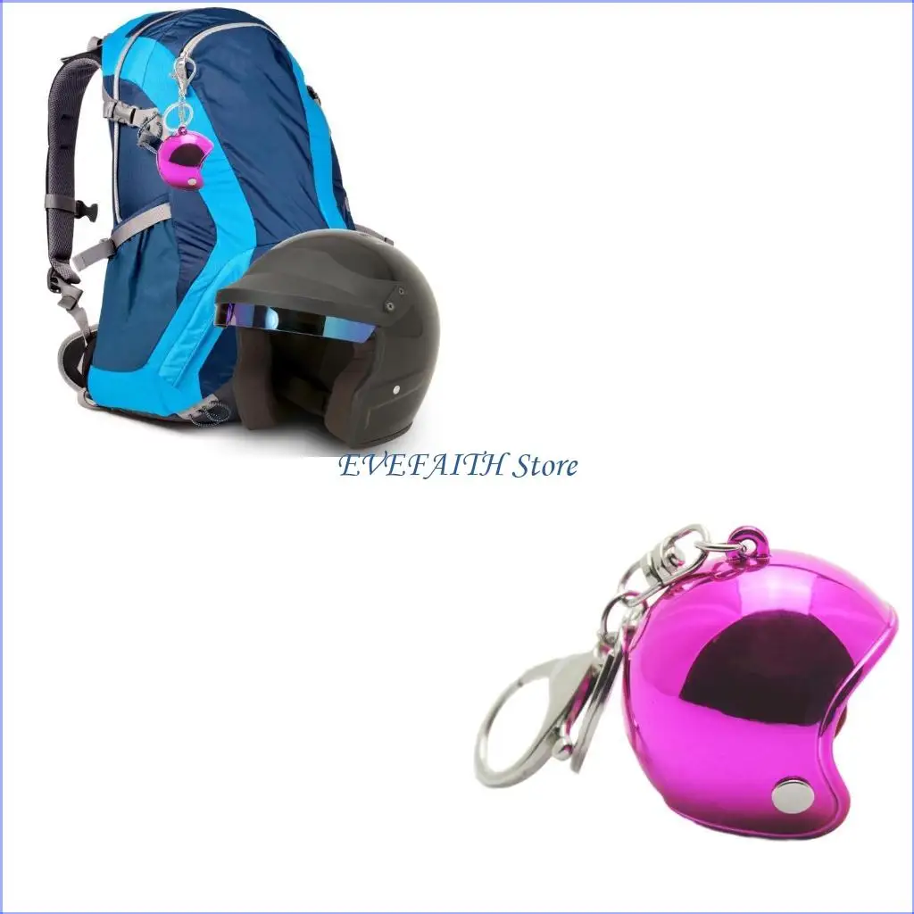 124b chaveiro pingente decoração capacetes da motocicleta chaveiro mochila ornamento presente para capacetes aniversário