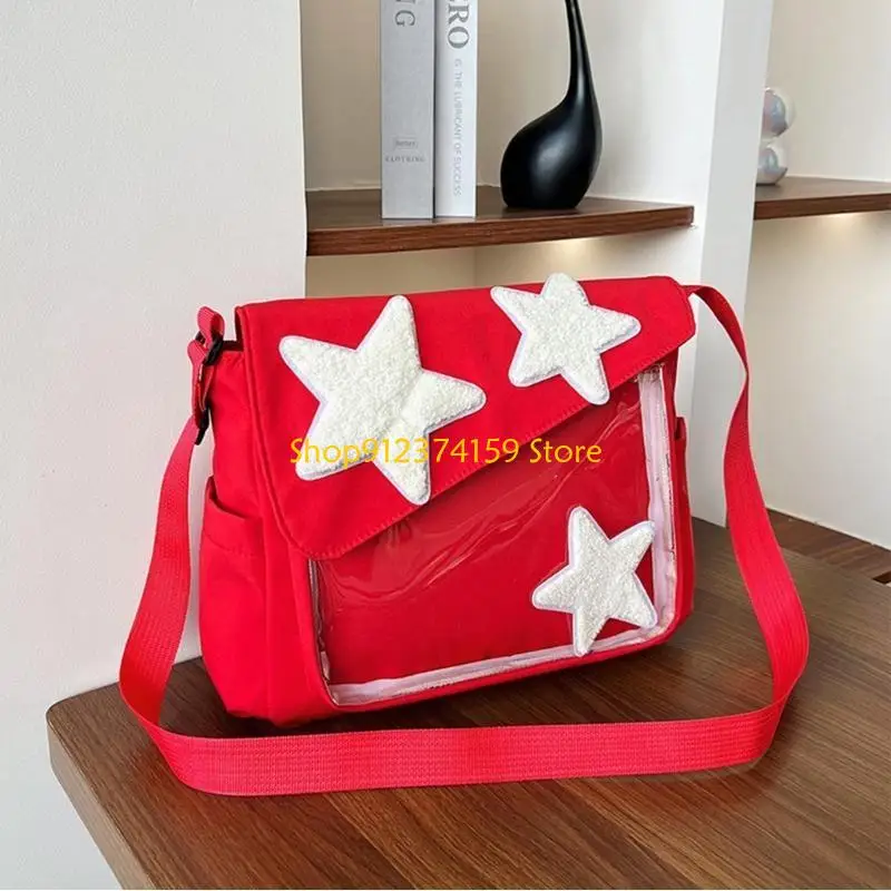 

G5AE Korean Crossbody Bag for Women Star Shoulder Bag Fashion Bag
