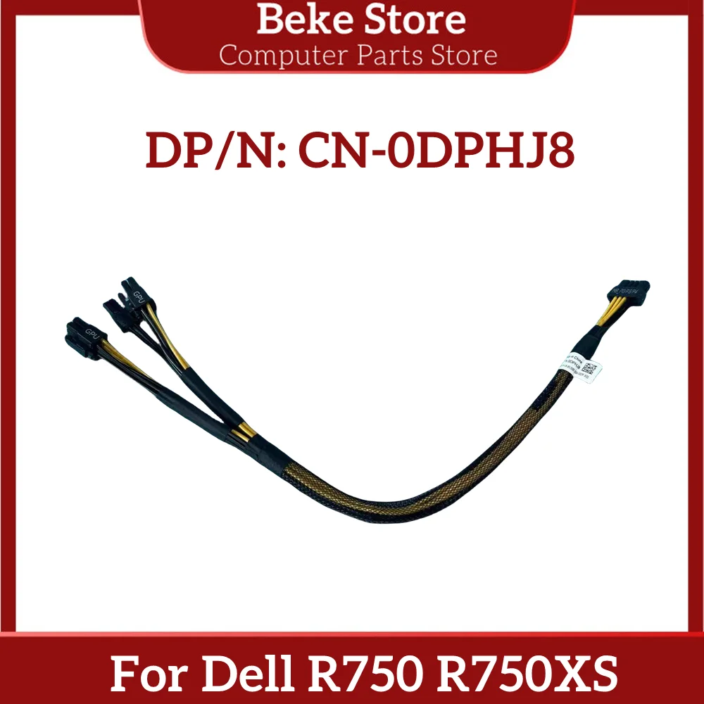 Beke-Cable de alimentación GPU para tarjeta gráfica, reemplazo para Dell R750, R750XS, servidor 0DPHJ8, T34N0, 0T34N0, 8P, envío rápido