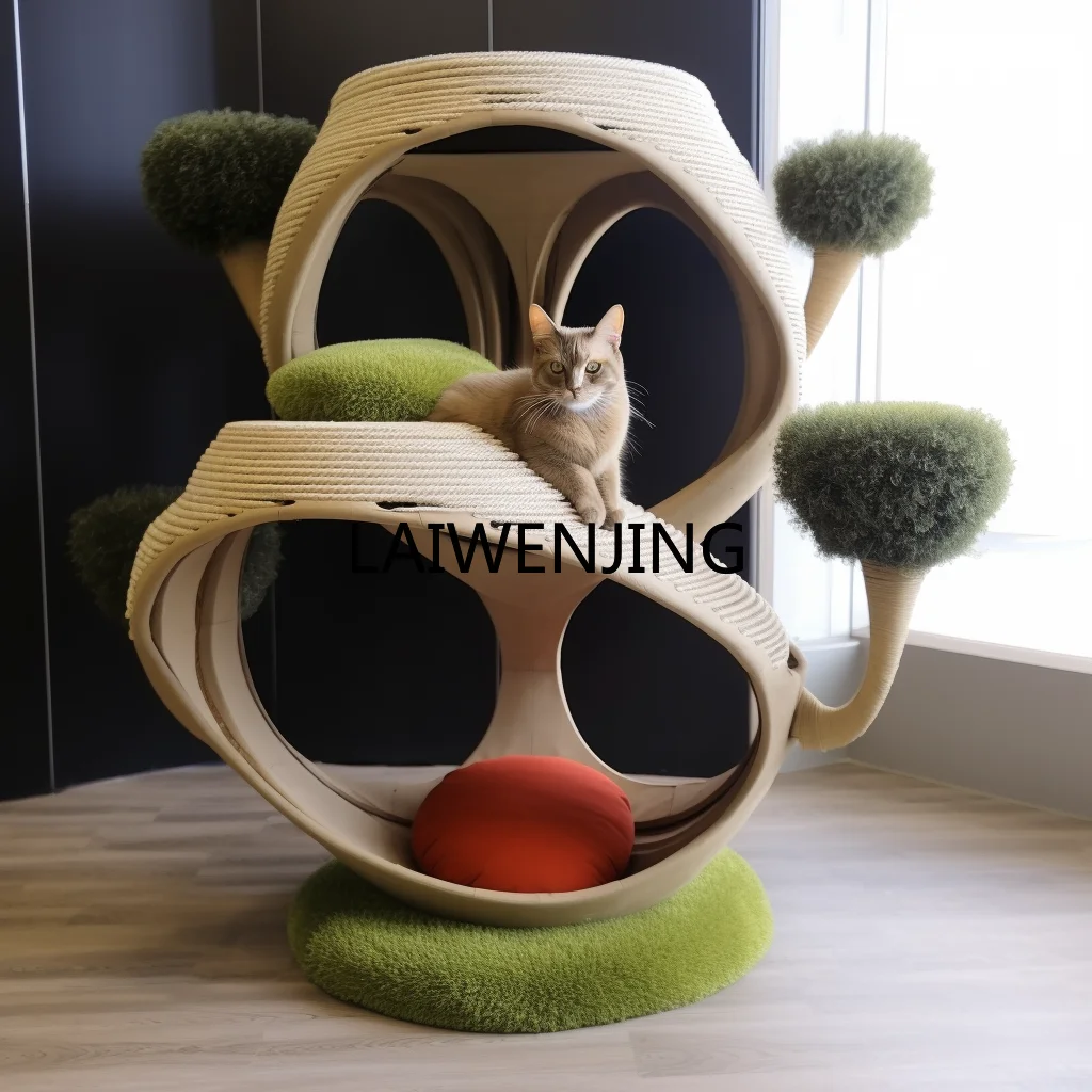 

MJY cat climbing frame tree integrated shelf large cat supplies Daquan