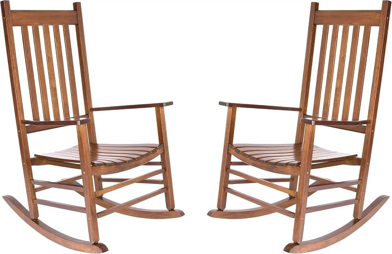 

Vermont Rocking Chairs, Outdoor Front Porch Rocker Set of 2, Oak