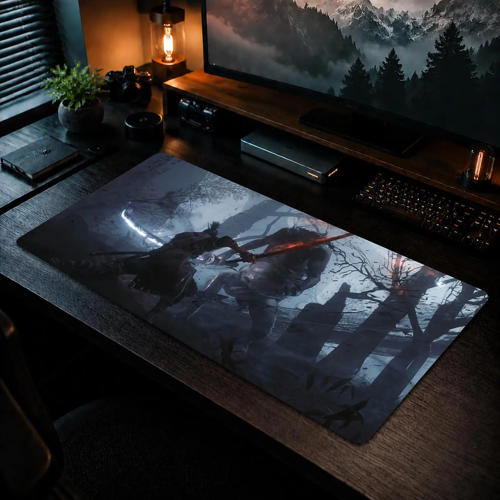 Sekiro Shadows Die Twice Mouse Pad Gaming office Non-slip Desk Mat Diy Mousepad Large Game Keyboard overlock
