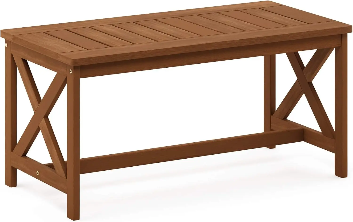 Fg18111 Tioman Coffee Table, X-Leg, Natural