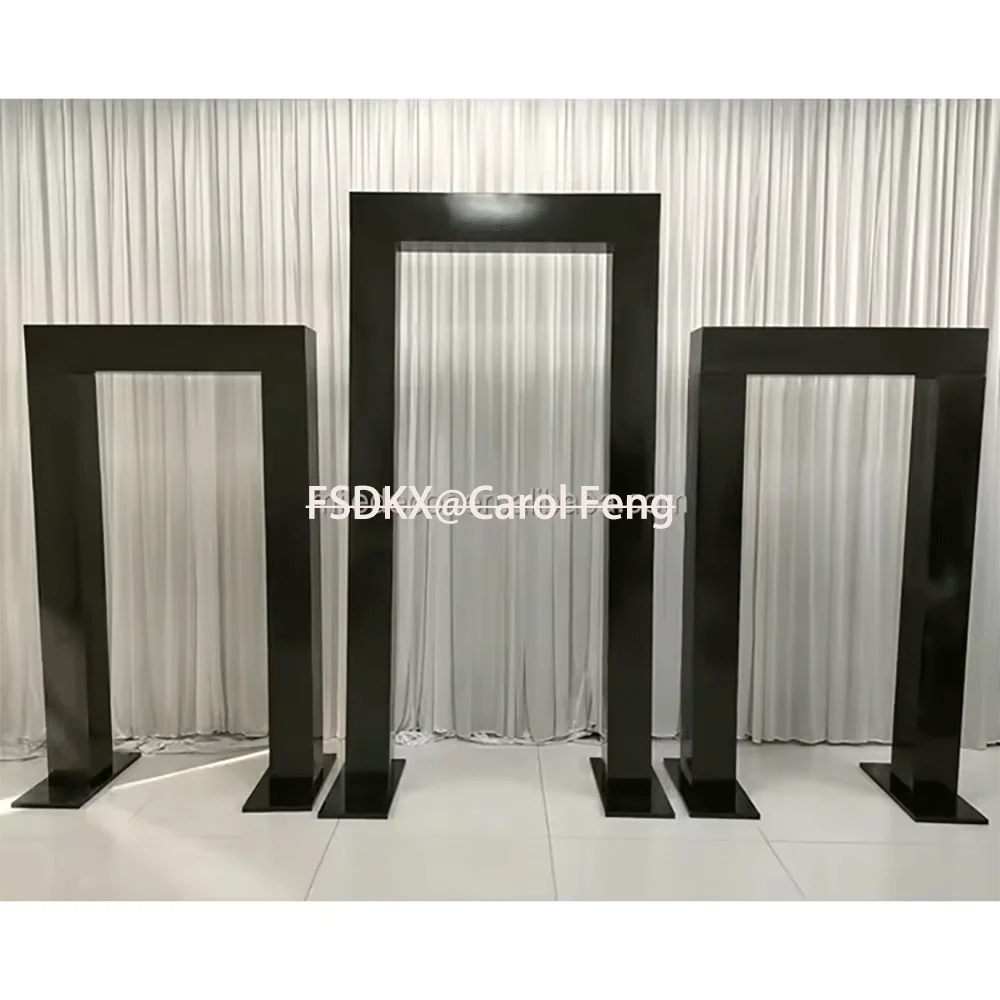 

Wedding Props Stage Backdrop Rectangle Frame Stand Cusotom Arch Backdrop For Wedding Dec