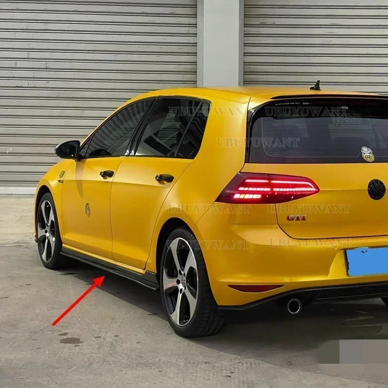 Car Front Lip Rear Bumper Diffuser Side Skirt TCR Body kit For Volkswagen VW Golf MK7 7.5 GTI/R/Rline