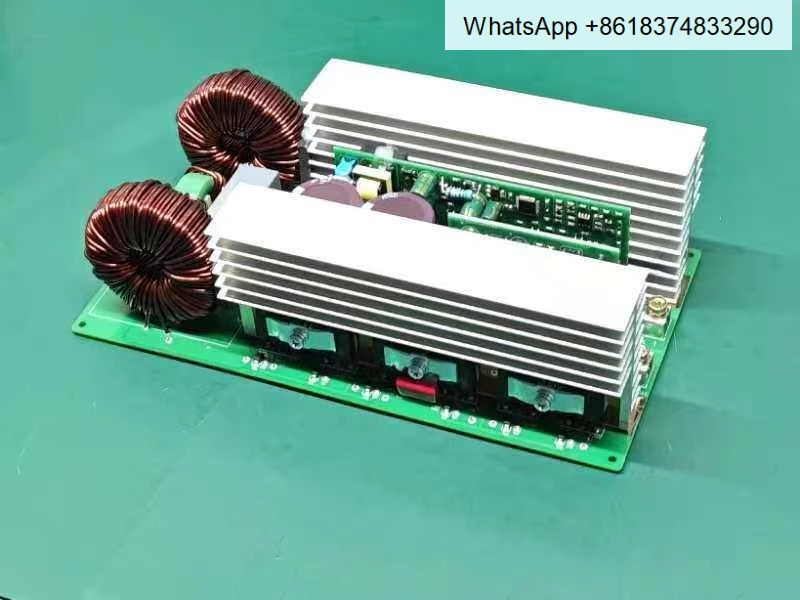 8KW high power pure sine wave inverter rear stage plate new energy high voltage DC to 220V AC charging pile