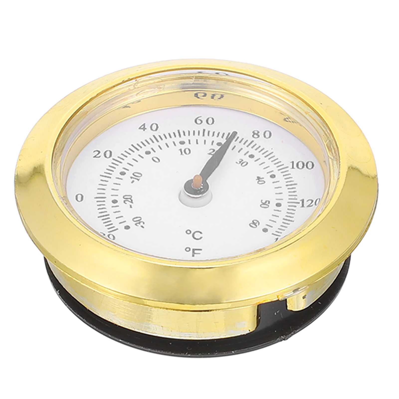 

Thermometer Room Temperature Gauge Indoor for Home Pointer Plastic Round Measuring Device Baby