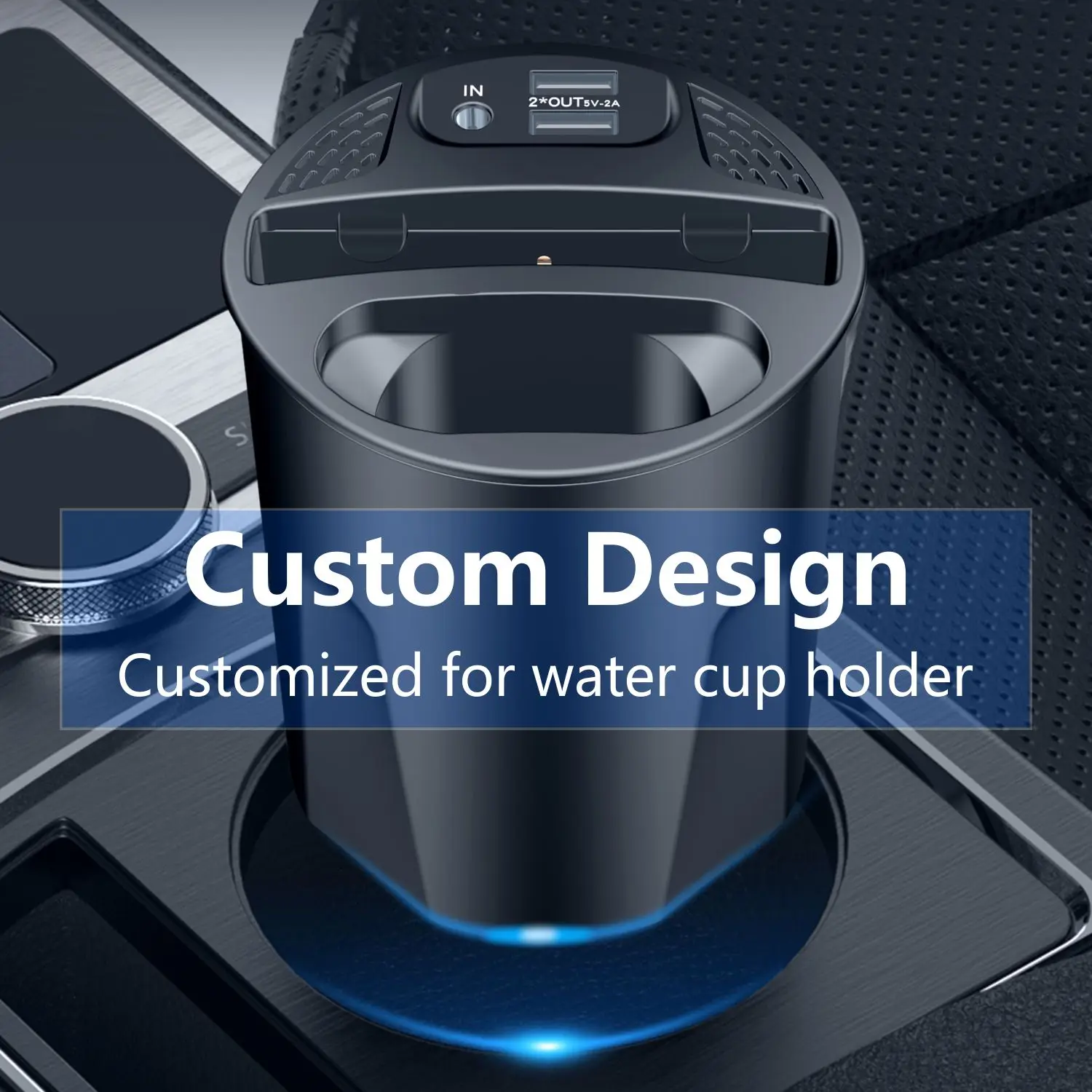 4in1 Wireless Charger Car Cup Wireless Charger For Iphone Apple Huawei Samsung car wireless charging