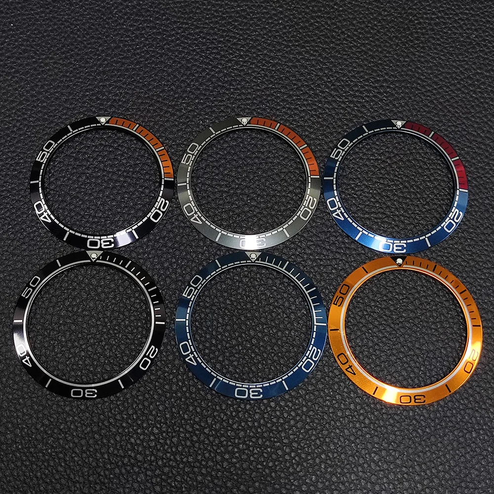 41.5mm*32.5mm Watch Ring Ceramic Bezel Insert Ring for SUB Seamaster Watch 44mm Case Watch Accessories