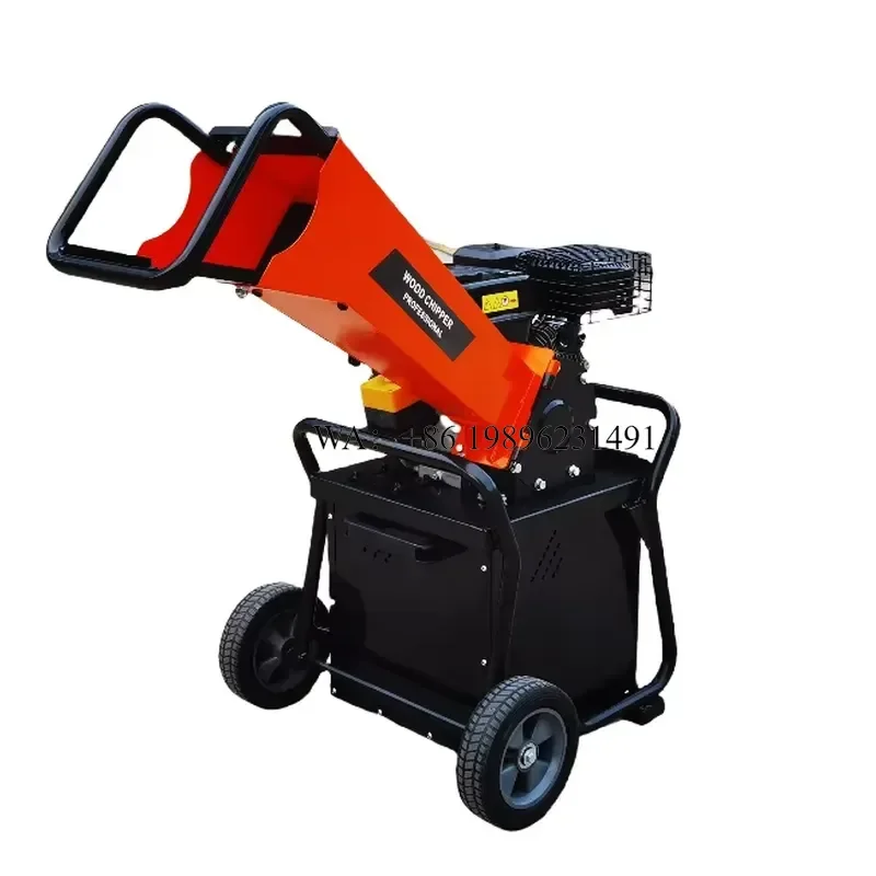Wmwmnu High Efficiency Mini Wood Crusher Chipper Shredder TUV CE Certified Tree Branch Industrial Wood Chipping for - view 4