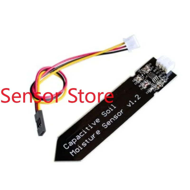 

5PCS Capacitive Soil Moisture Detection Module Analog Quantity Is Not Easy To Corrode, Wide Voltage Working Transmission Line