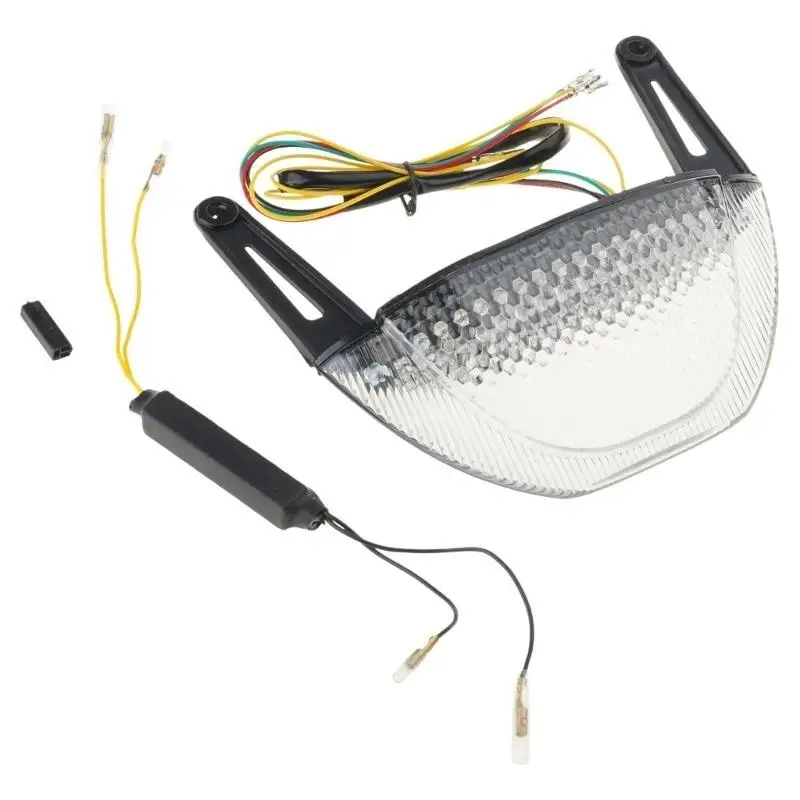 

31BC Motorcycle Rear Lights LED Motorcycle Brake Light Tail Light Motorbike Stop Turn For CBR600RR 2007-2012