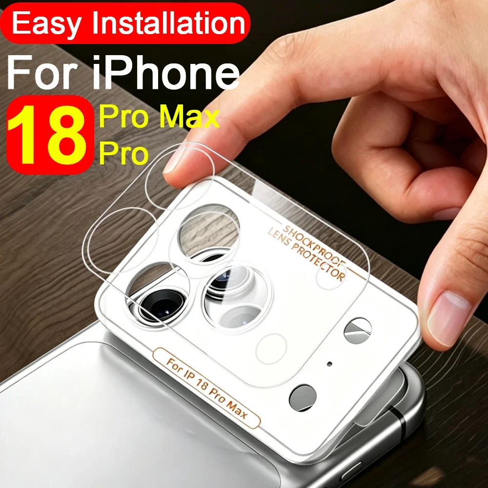 One-Click Matte /HD Back Lens Base Film For IPhone 18 Pro Max 18 Pro Anti Fingerprint Anti Scratch Durable Installation Tools