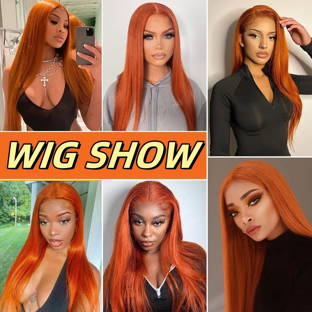 Perruque Lace Front Wig 200 naturelle lisse-cheveux humains, 13x6 HD, densité 100%, pour femmes