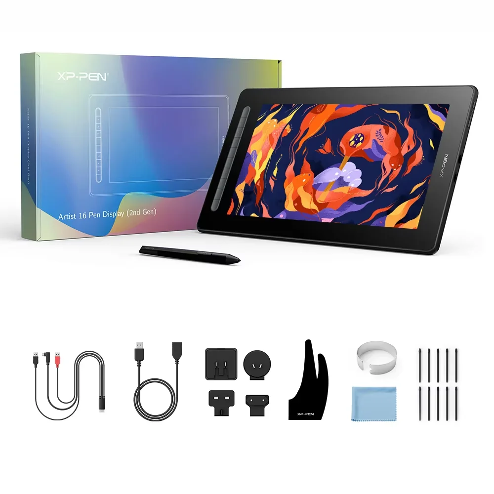 XPpen Artist 12 Pen Display 8192 Pressure with X3 Stylus