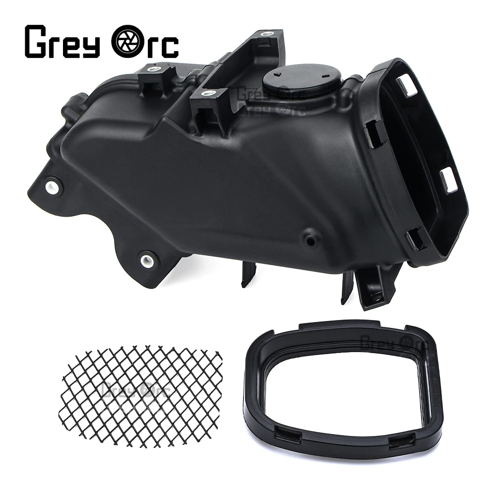 For Kawasaki Ninja ZX 10R ZX10R 2021 2022 2023 Motorcycle Stamping Air Inlet Pipe Black Ventilation Pipe Fairing