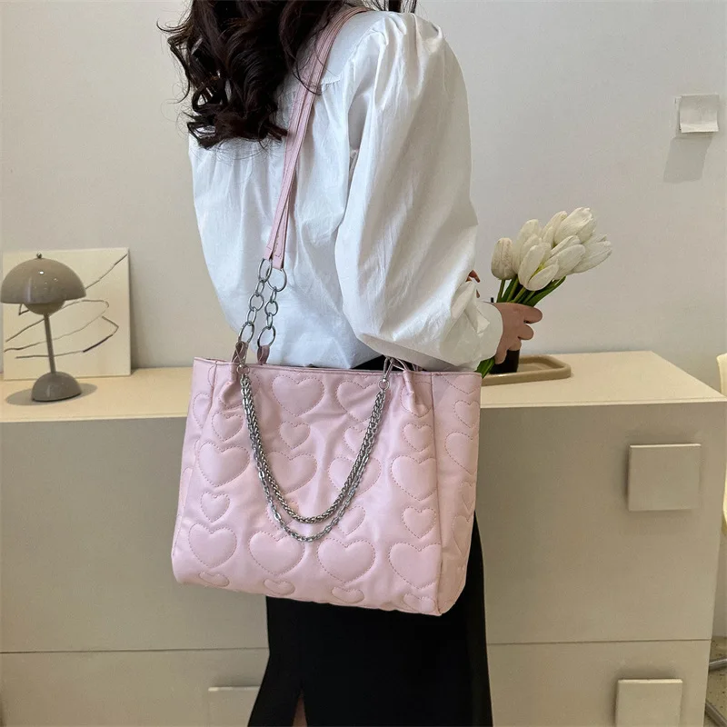 

Leisure Commuter Oblique Shoulder Bag 2023 Spring New Women's Capacity Large Handbag Fashion Simple Shoulder Bag