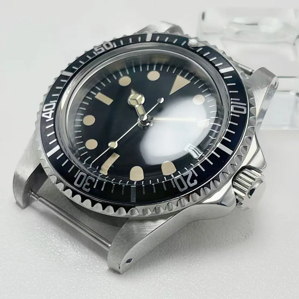 ساعة كاجوال للرجال، ميكانيكية أوتوماتيكية، قرص معقم 39.5 ملم، كريستال أكريليك، هيكل من الفولاذ المقاوم للصدأ، سوار متوهج