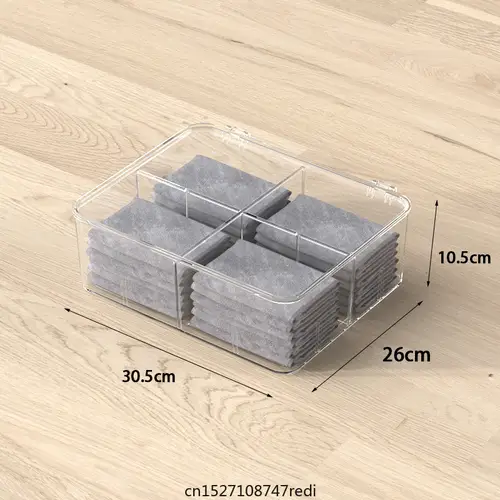 Clothing Storage Box Cabinet Wardrobe Foldable Organizer for Clothes Socks Pants Bedroom Socks Pants Underwear Drawer Organizers - Image 7