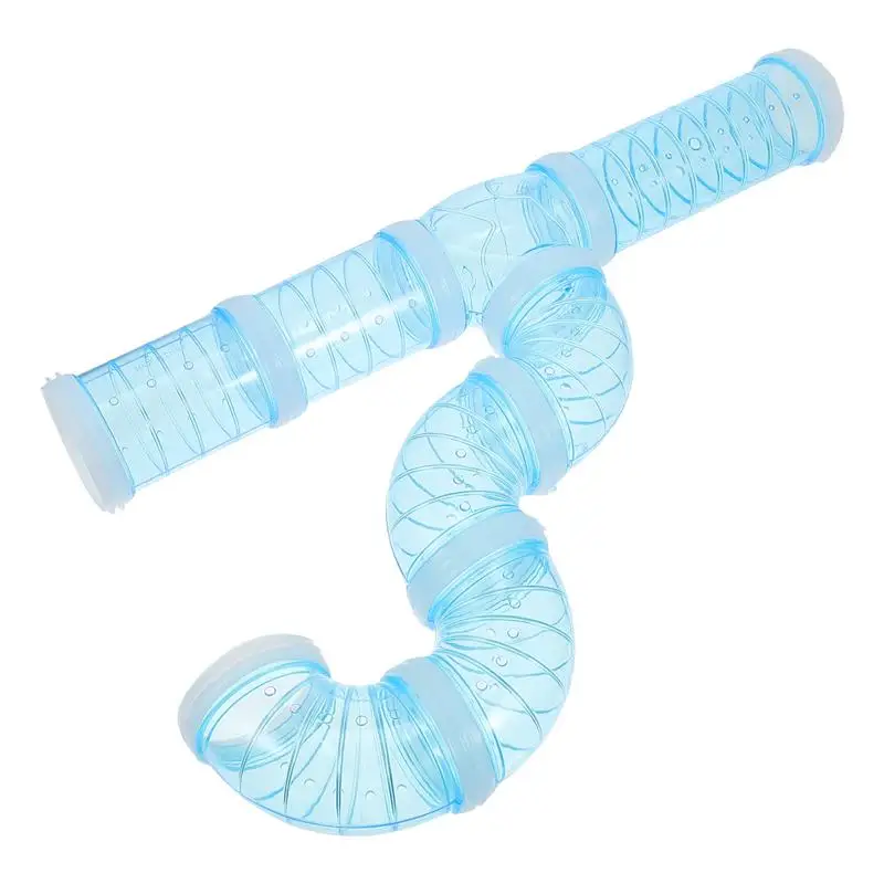 

Hamster Cage Tubes Tunnel Tunnels Tube Accessories Toy Toys Diy Pet External Set Rat Kit Ferret Connection Guinea Hideout Maze