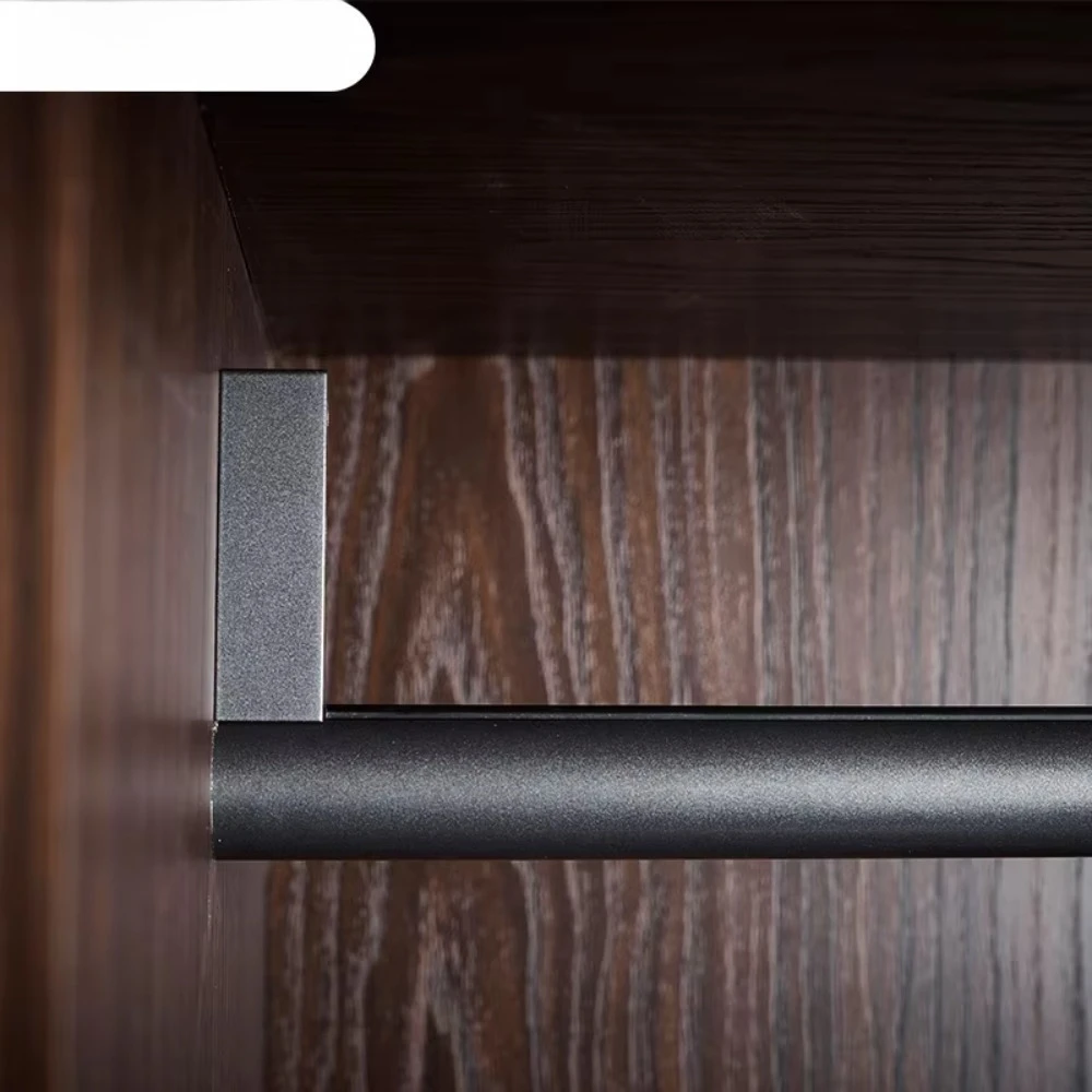 High Quality Furniture wardrobe rail rod pole closet Clothes aluminum wardrobe rail - view 5