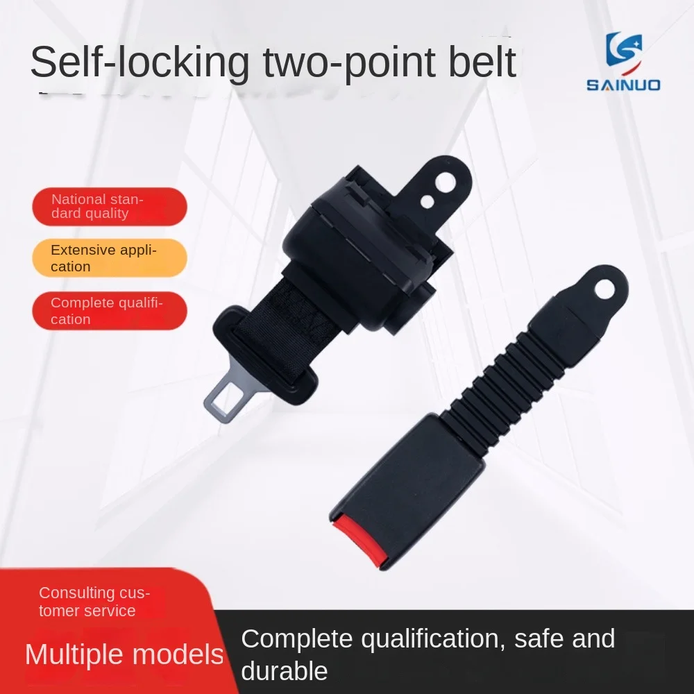 For Automatic Shrink Two-Point Auto Parts Universal Buckle Car Seat Belt Extension Clip Car Fastener Extension