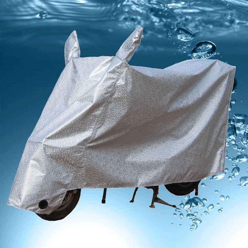 

Universal Motorcycle Cover Waterproof Sunproof Dustproof Protector for Motorbike Scooter Electric Car Bike Shelter