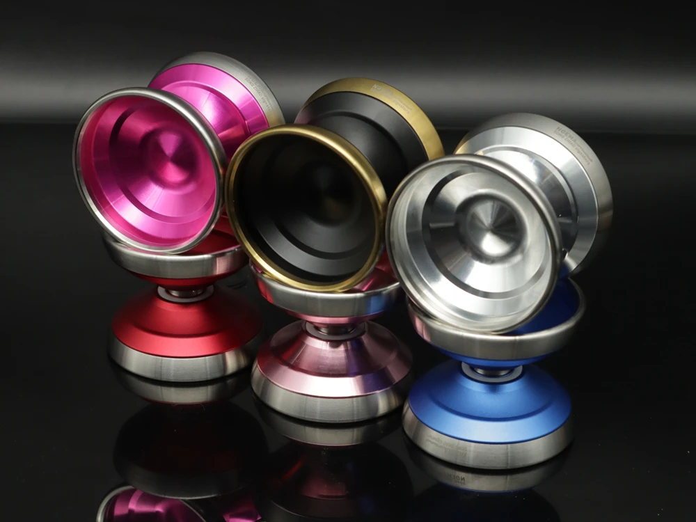 Topyo nomesong zihao署名ボール金属象眼細工リングプロの競技