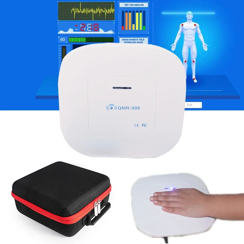 

Newest Q998 Quantum Magnetic Resonance Analyzer Hand Touch Quantum Body Health Analyzer Version Diagnosis Machine