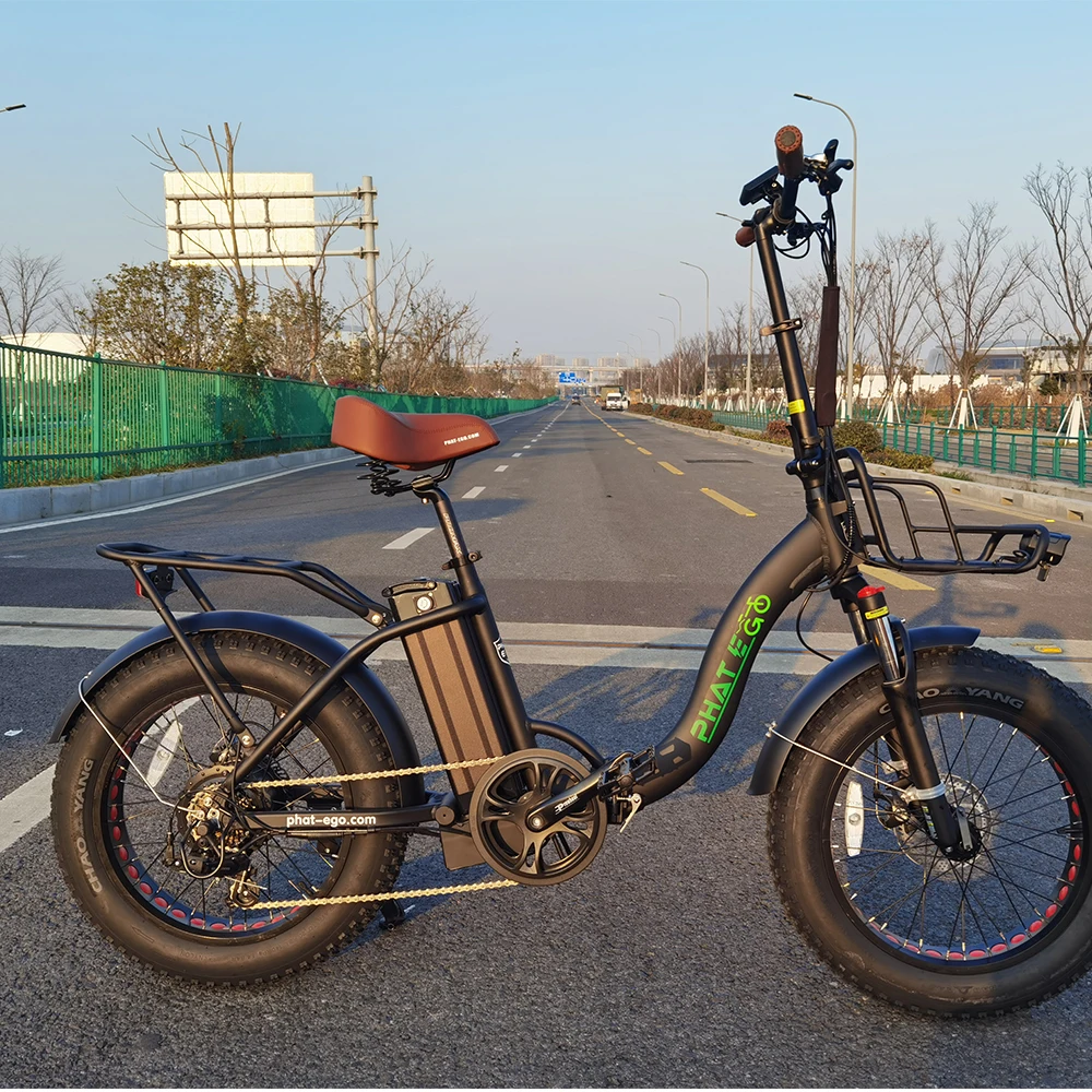 

20"*4.0 Fat Tires Electric Bicycle 750w 15Ah Lithium Battery Bafang rear bub motor
