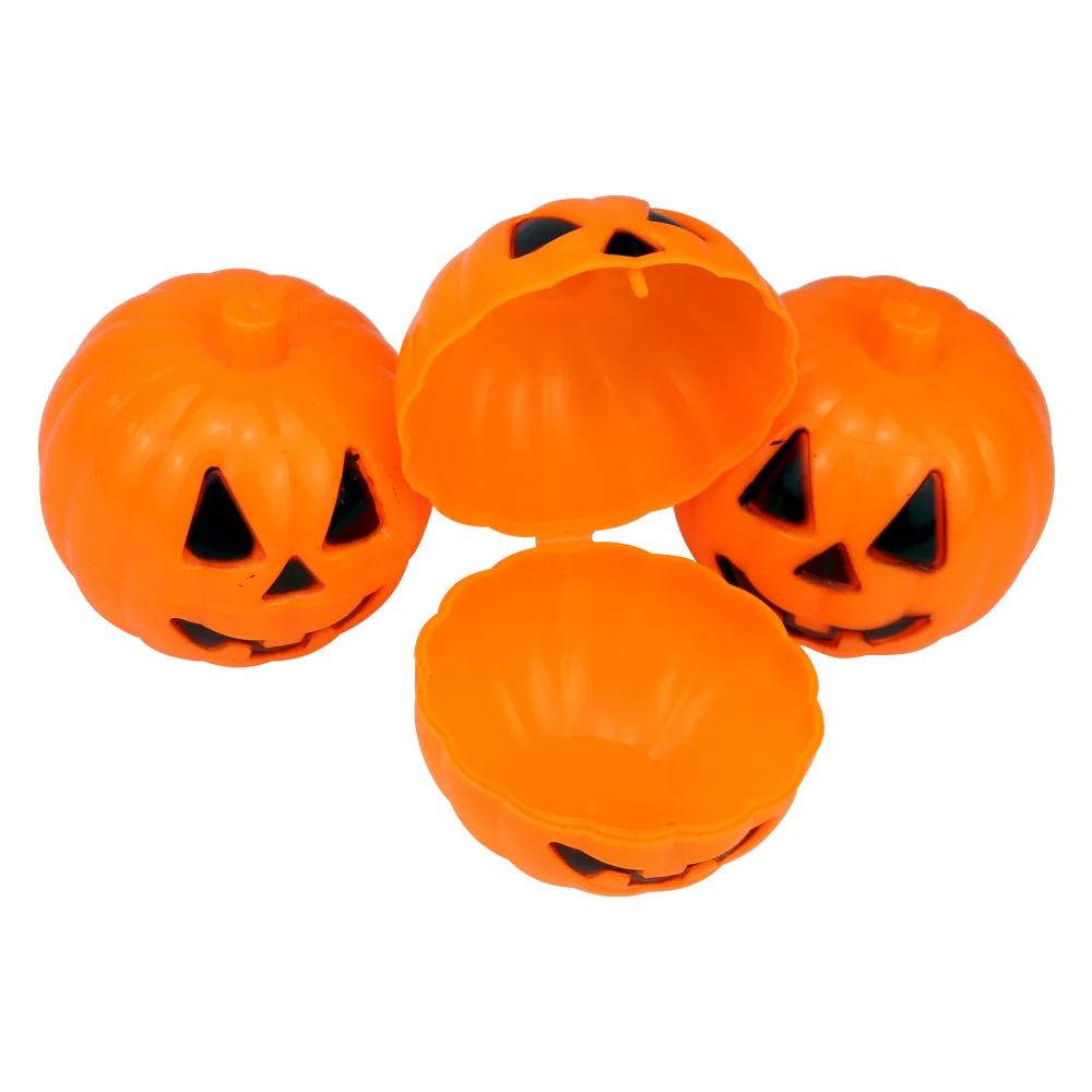 Pumpkin Shaped Storage Box Case Container Halloween Candy Box Snack Packaging Box Gift Holder Props Party Favors