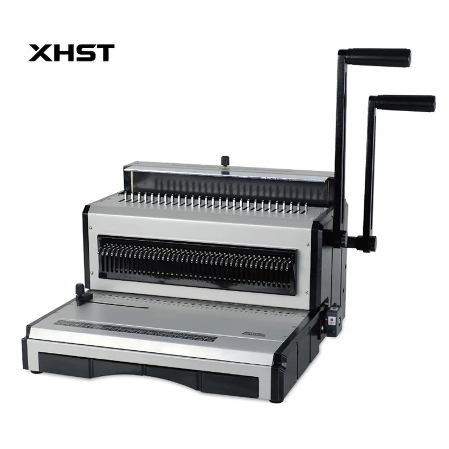 SG-TT2930 F4 Size Double Loop Wire Binding Machine Desktop Manual Wire Binder Machine for Sale