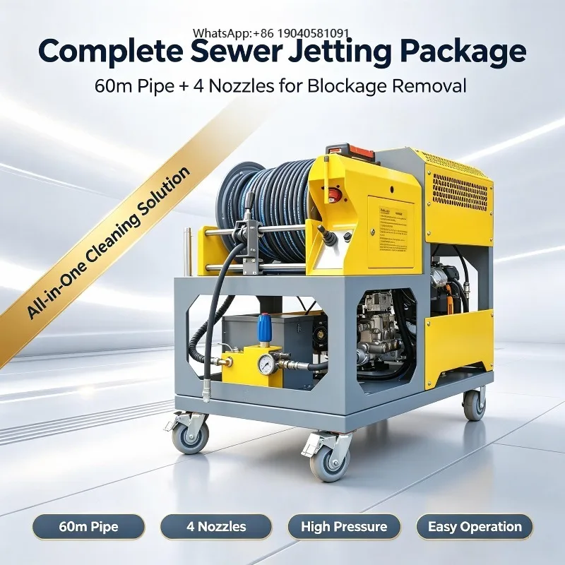 Sewer Cleaning Machine Based Community Sewer Flushing Machine
