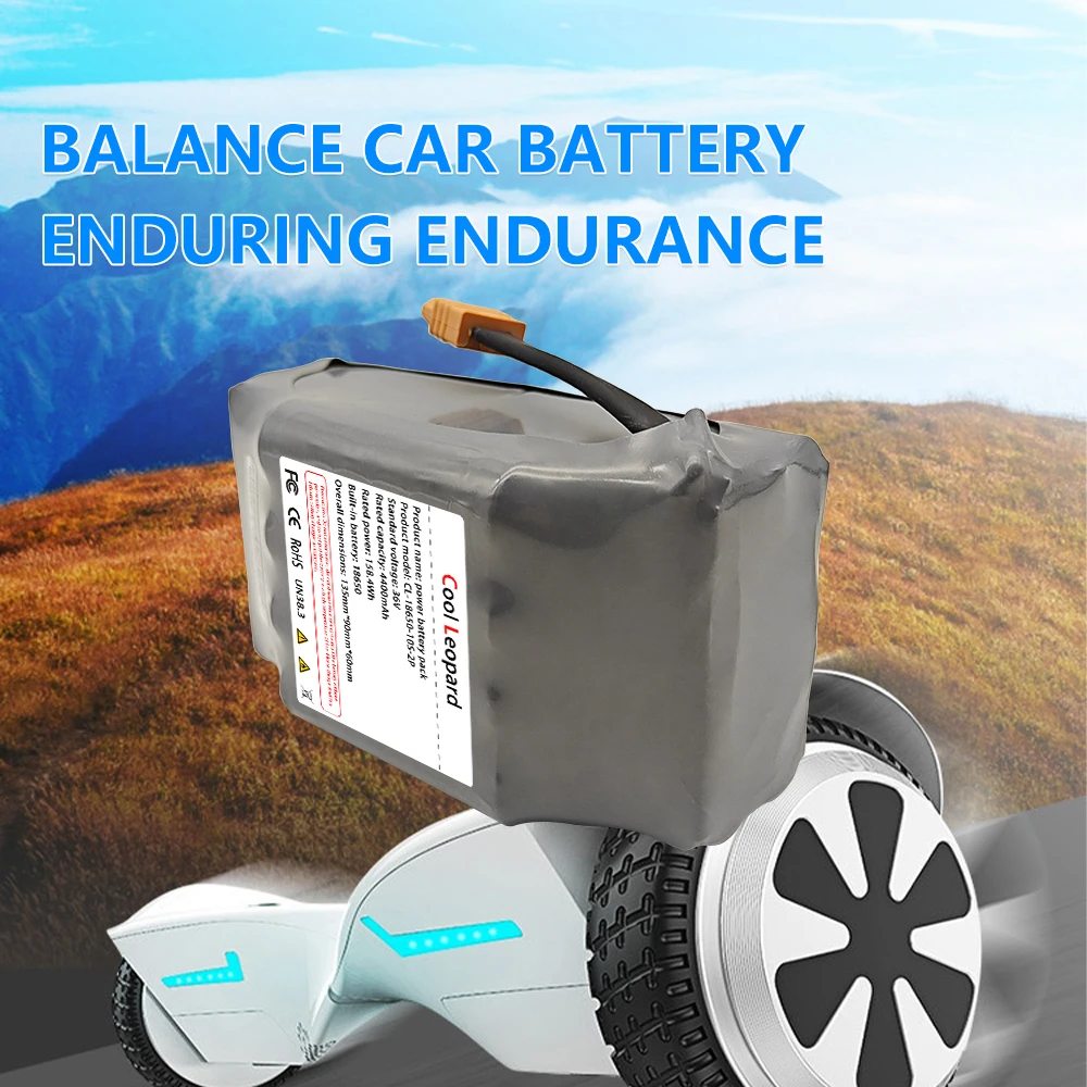 

New 10S2P 18650 36V 6000mAh Rechargeable Lithium Battery Pack,for Electric Self Balancing Scooter HoverBoard Unicycle