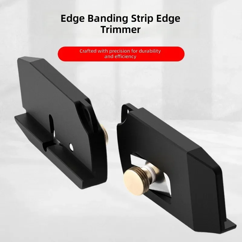for Edge Banding Trimmer Manual Filing Planing Woodworking Chamfering Cutter Head Replaceable All Aluminum Alloy