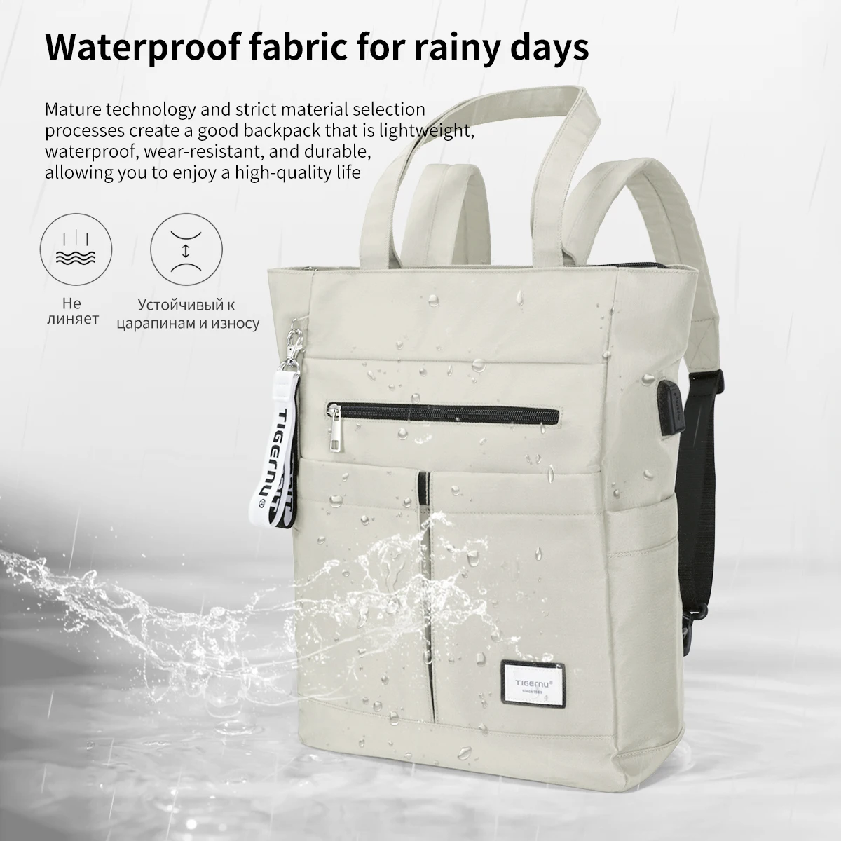 Tigernu Backpacks For Women 14 15.6inch Laptop Backpack Female Bag Women Shoulder Bags Girls Tote Bag Travel Backpacks image 6