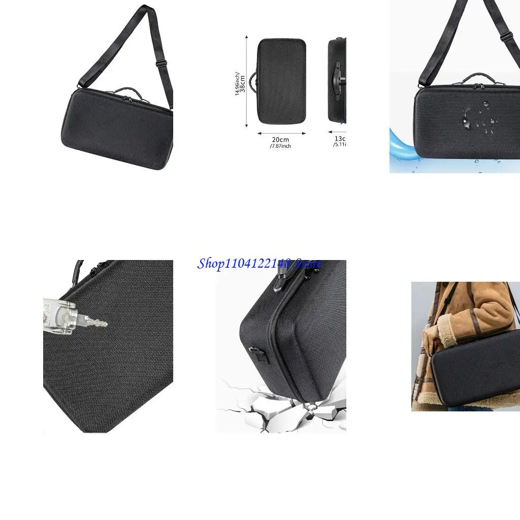 P9FA Mobile Printer Storage Bag for Office Jet250 Portable Printer Carrying Case for Travel with Shoulder Strap Bag Case