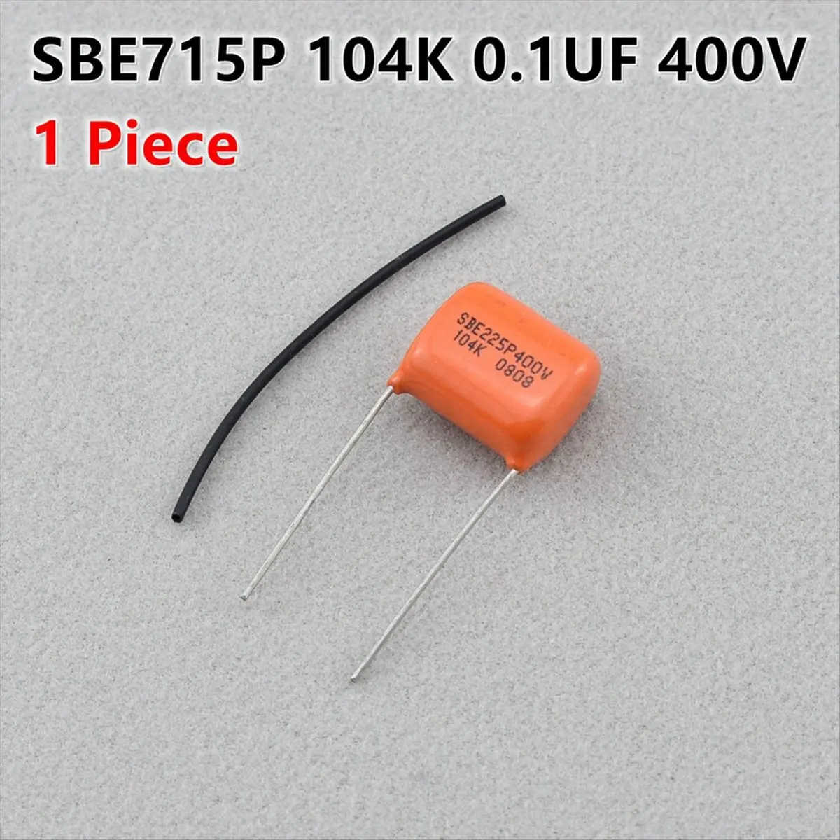 

(AD10) Конденсатор оранжевого цвета SBE715P 104K 0.1UF 400V для электрогитары и бас-гитары, 20 шт.